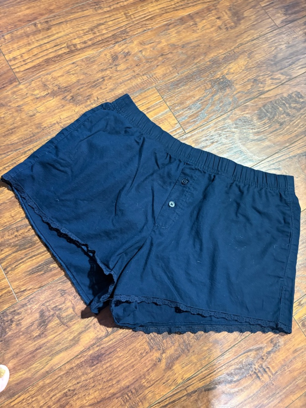 Hollister women’s size L “sleep” pull on shorts